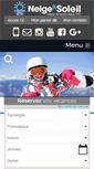 Mobile Screenshot of neige-et-soleil.com